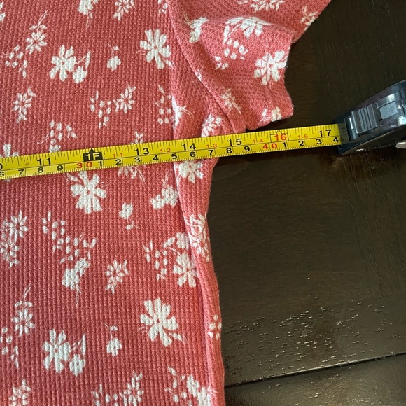 SO Coral Floral Button-Down Casual Midi Dress in size large - Picture 7 of 9